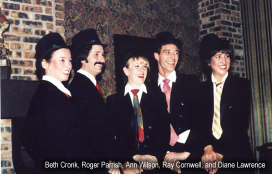Beth Cronk, Roger Parrish, Ann Wilson, Ray Cornwell, and Diane Lawrence