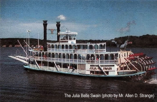 The Julia Belle Swain (photo by Mr. Allen D. Strange)