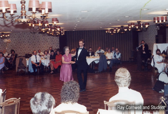 Ray Cornwell and Student